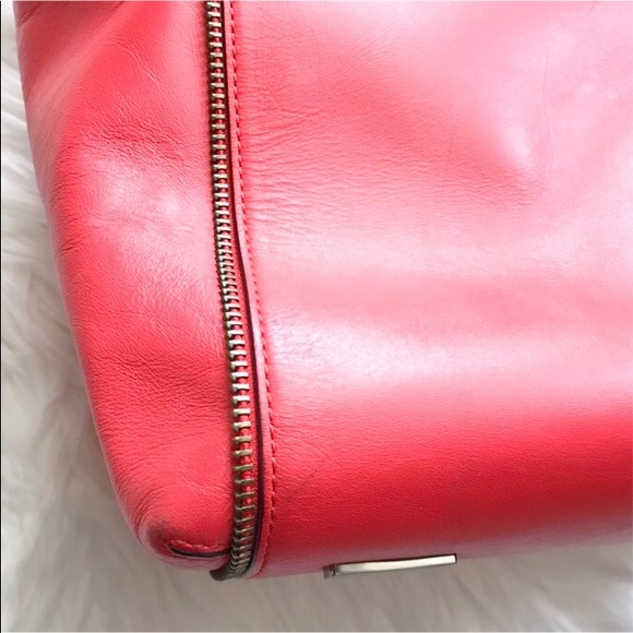 *Rare* Rebecca Minkoff Hot Red Mini Perry Tote - Picture 7 of 8